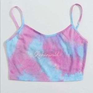 Tank top tie dye